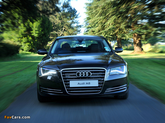 Images of Audi A8 4.2 TDI quattro ZA-spec (D4) 2010 (640 x 480)