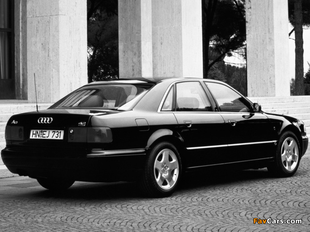 Photos of Audi A8 (D2) 1994–99 (640 x 480)