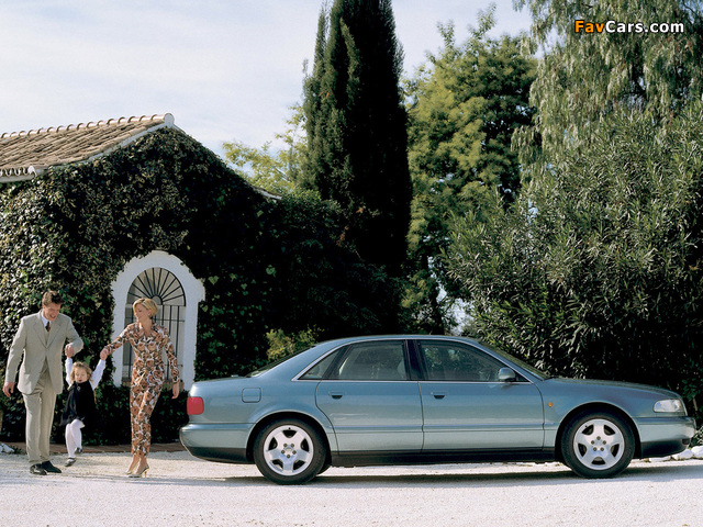 Photos of Audi A8 (D2) 1994–99 (640 x 480)