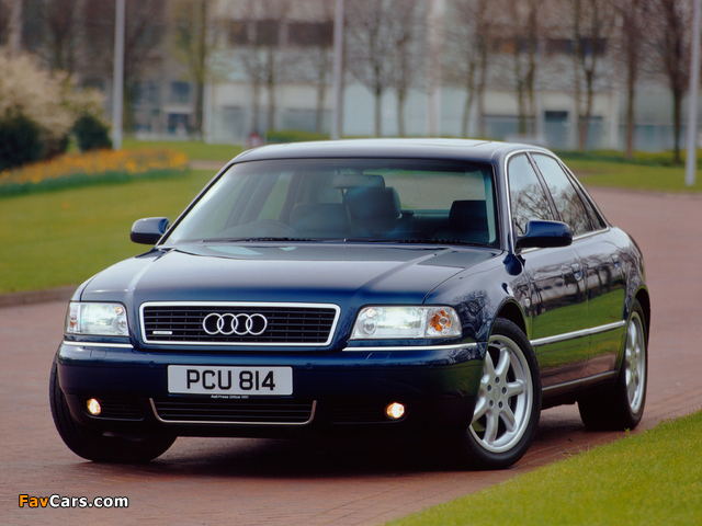 Photos of Audi A8 3.7 quattro UK-spec (D2) 1999–2002 (640 x 480)