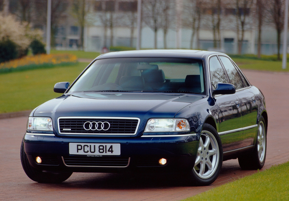 Photos of Audi A8 3.7 quattro UK-spec (D2) 1999–2002