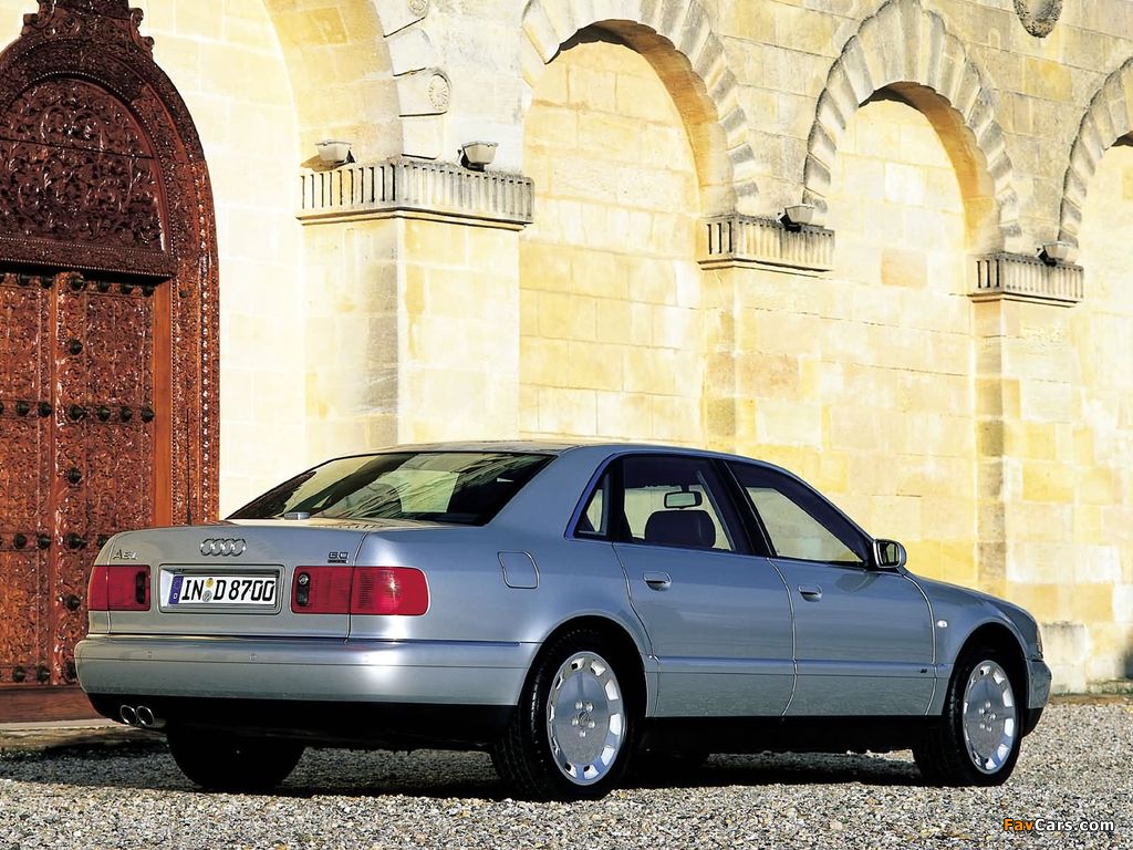 Photos of Audi A8L 6.0 quattro (D2) 2001–02 (1024 x 768)
