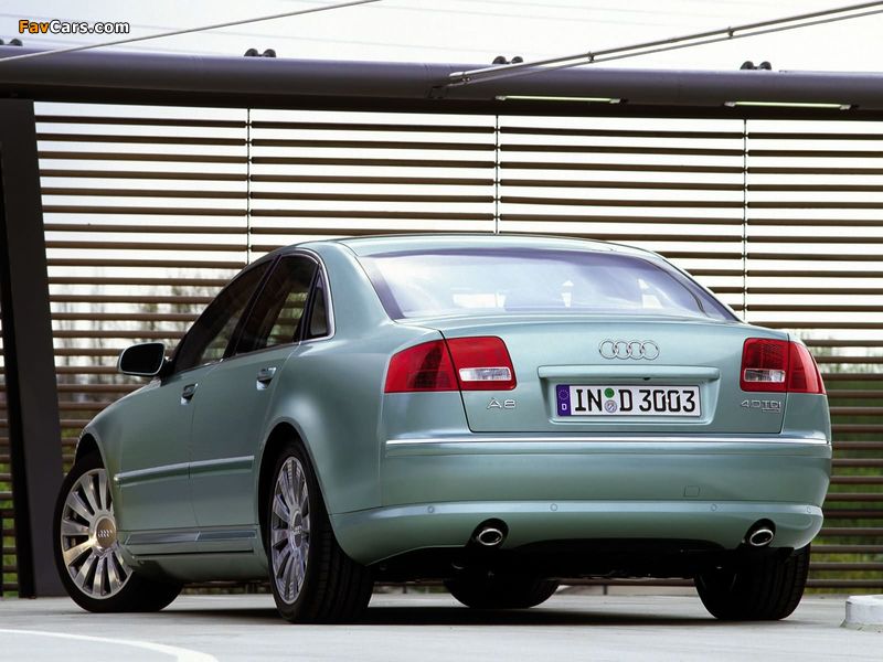 Photos of Audi A8 4.0 TDI quattro (D3) 2003–05 (800 x 600)