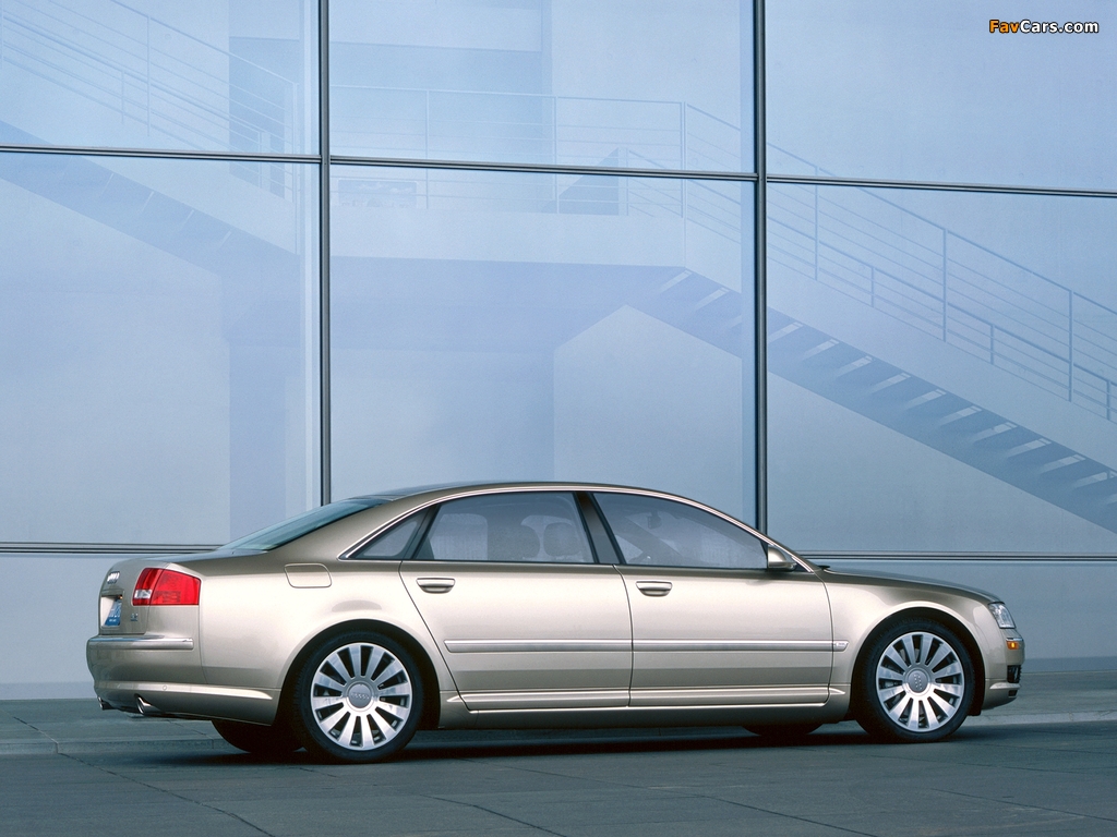 Photos of Audi A8L 4.2 quattro US-spec (D3) 2004–05 (1024 x 768)