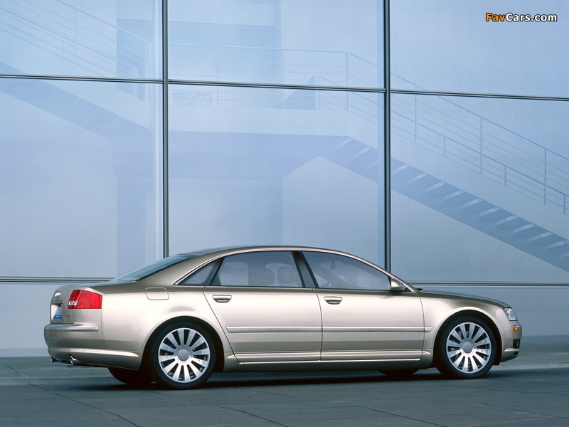 Photos of Audi A8L 4.2 quattro US-spec (D3) 2004–05 (800 x 600)