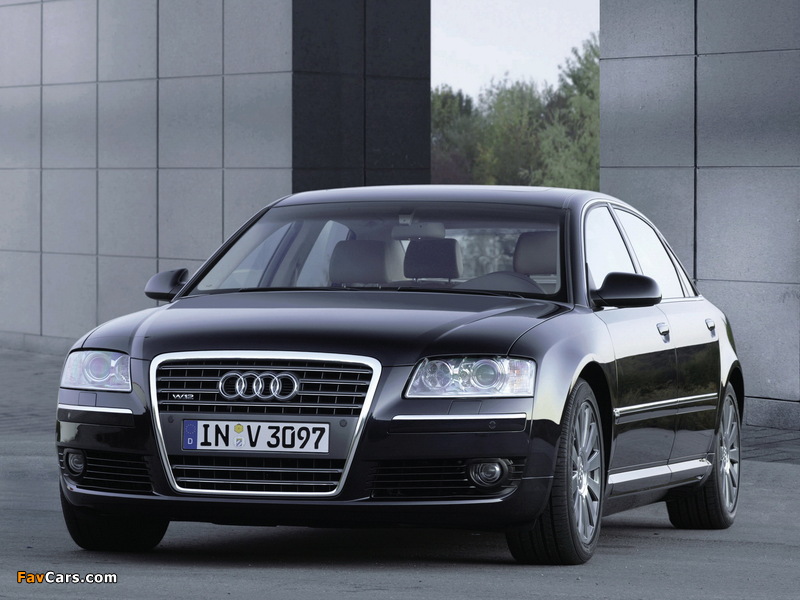 Photos of Audi A8L 6.0 quattro (D3) 2005–08 (800 x 600)