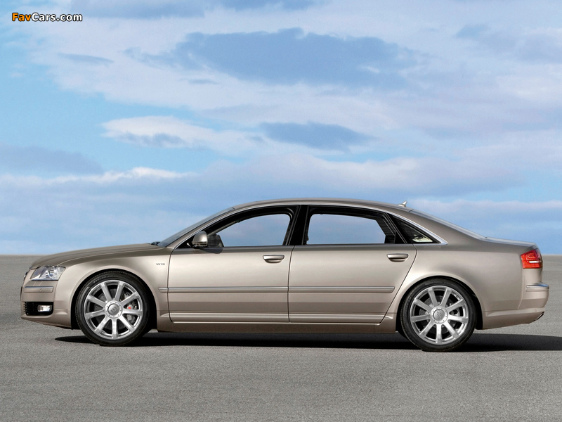 Photos of Audi A8L W12 quattro (D3) 2008–10 (800 x 600)