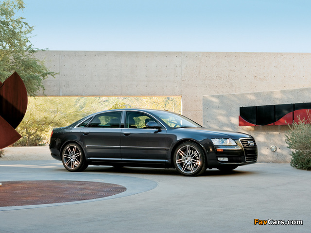 Photos of Audi A8L 4.2 quattro US-spec (D3) 2008–10 (640 x 480)