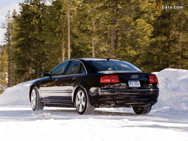 Photos of Audi A8 4.2 quattro US-spec (D3) 2008–10 (640 x 480)