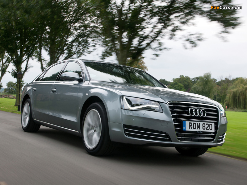 Photos of Audi A8L 4.2 TDI UK-spec (D4) 2010 (800 x 600)