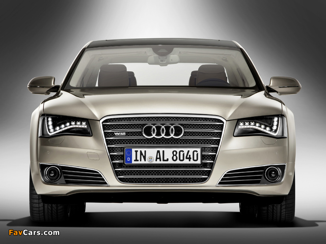 Photos of Audi A8L W12 quattro (D4) 2010 (640 x 480)