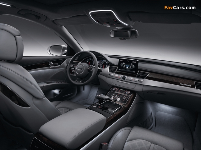 Photos of Audi A8L TFSI quattro (D4) 2010 (640 x 480)