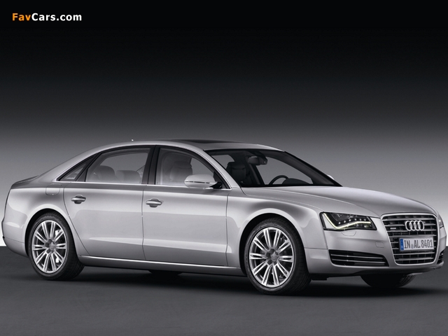 Photos of Audi A8L TFSI quattro (D4) 2010 (640 x 480)