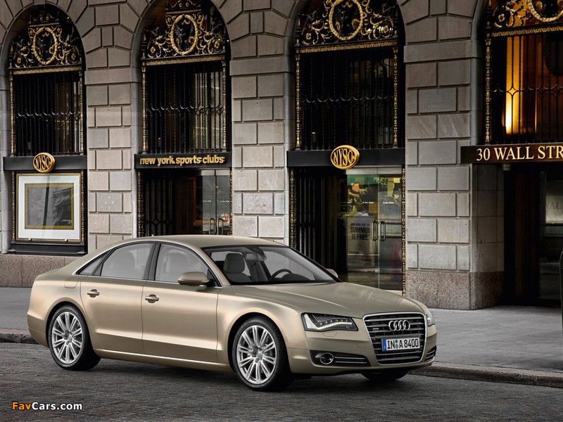 Photos of Audi A8 4.2 FSI quattro (D4) 2010 (800 x 600)