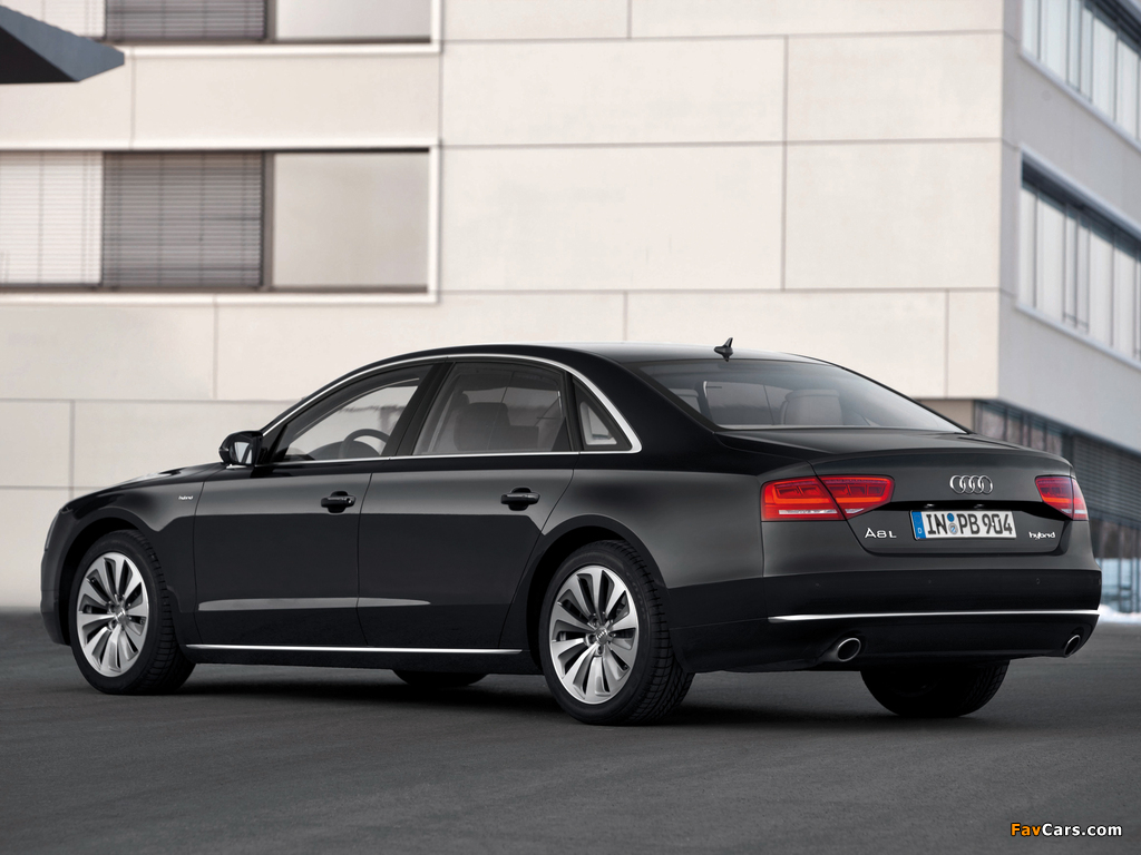 Photos of Audi A8L Hybrid (D4) 2012 (1024 x 768)