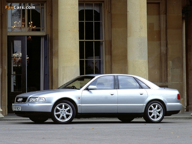 Pictures of Audi A8 UK-spec (D2) 1994–99 (640 x 480)