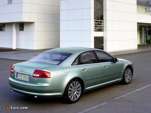 Pictures of Audi A8 4.0 TDI quattro (D3) 2003–05 (640 x 480)