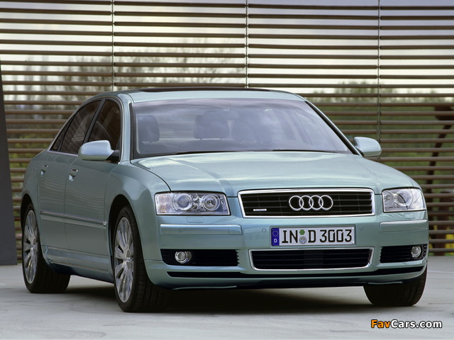 Pictures of Audi A8 4.0 TDI quattro (D3) 2003–05 (640 x 480)