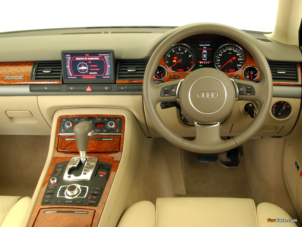 Pictures of Audi A8 4.2 quattro ZA-spec (D3) 2003–05 (1024 x 768)