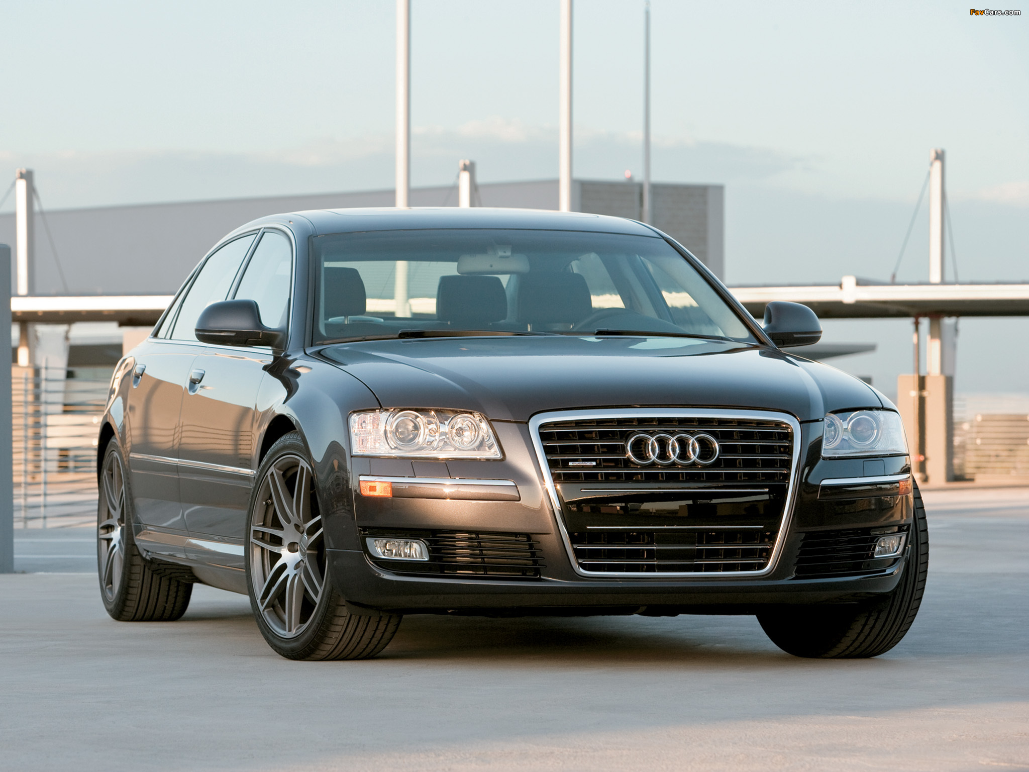 Pictures of Audi A8L 4.2 quattro US-spec (D3) 2008–10 (2048 x 1536)