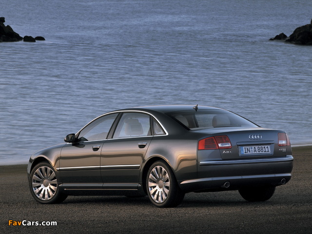 Pictures of Audi A8L 4.2 TDI quattro (D3) 2008–10 (640 x 480)