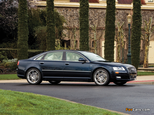 Pictures of Audi A8L W12 quattro US-spec (D3) 2008–10 (640 x 480)