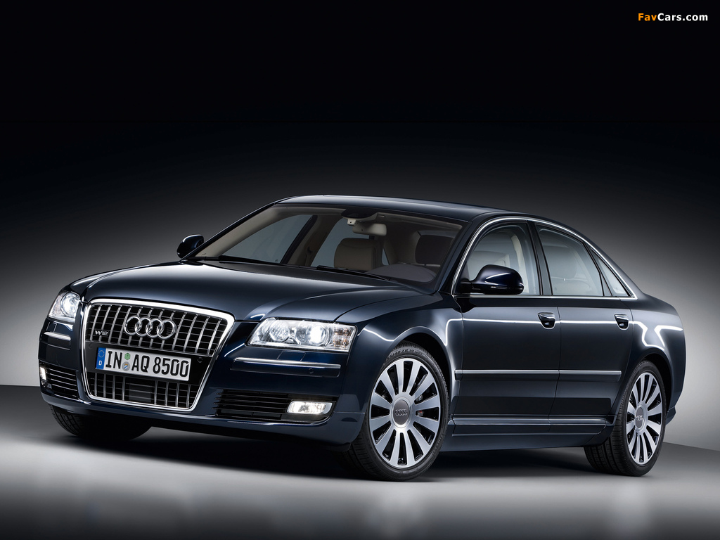 Pictures of Audi A8L W12 quattro (D3) 2008–10 (1024 x 768)