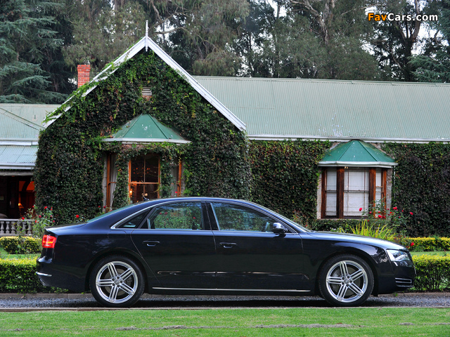 Pictures of Audi A8 4.2 TDI quattro ZA-spec (D4) 2010 (640 x 480)