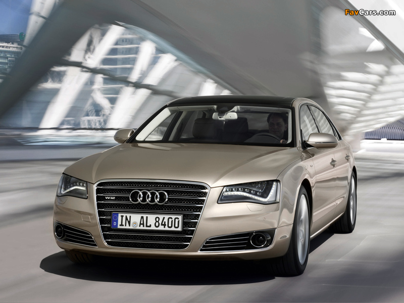 Pictures of Audi A8L W12 quattro (D4) 2010 (800 x 600)