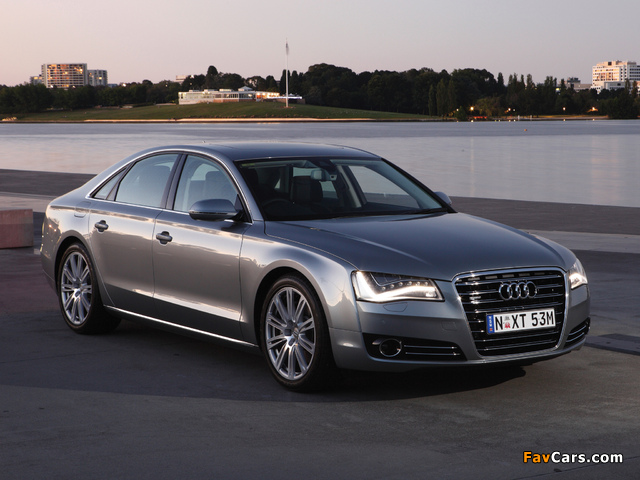 Pictures of Audi A8 3.0 TDI quattro AU-spec (D4) 2010 (640 x 480)