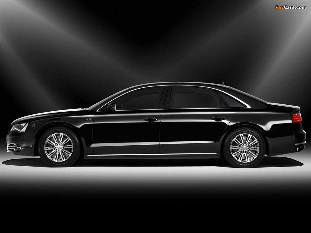 Pictures of Audi A8L W12 Security (D4) 2011 (1024 x 768)