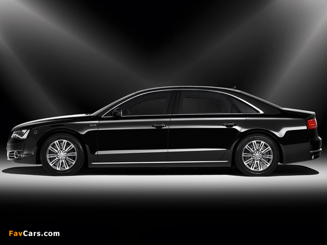 Pictures of Audi A8L W12 Security (D4) 2011 (640 x 480)