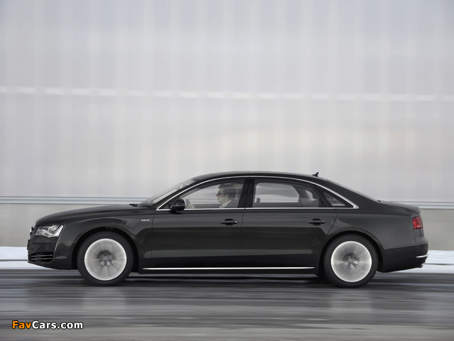 Pictures of Audi A8L Hybrid (D4) 2012 (640 x 480)