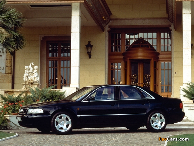 Audi A8 (D2) 1994–99 wallpapers (640 x 480)