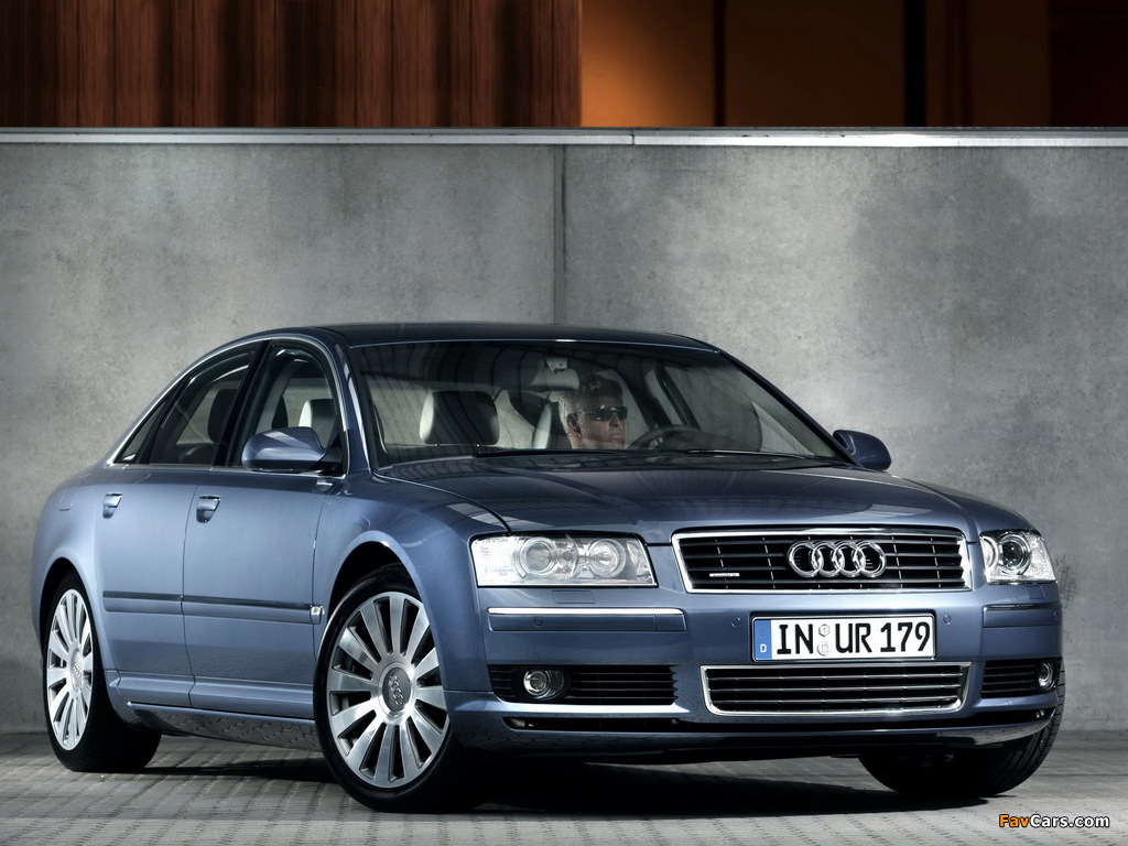 Audi A8 3.0 TDI quattro (D3) 2003–05 wallpapers (1024 x 768)