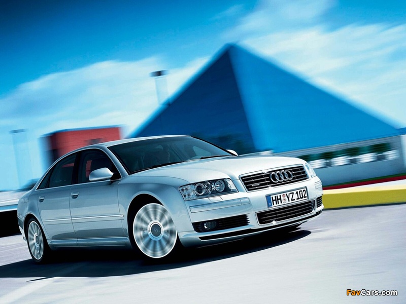 Audi A8 (D3) 2003–05 wallpapers (800 x 600)