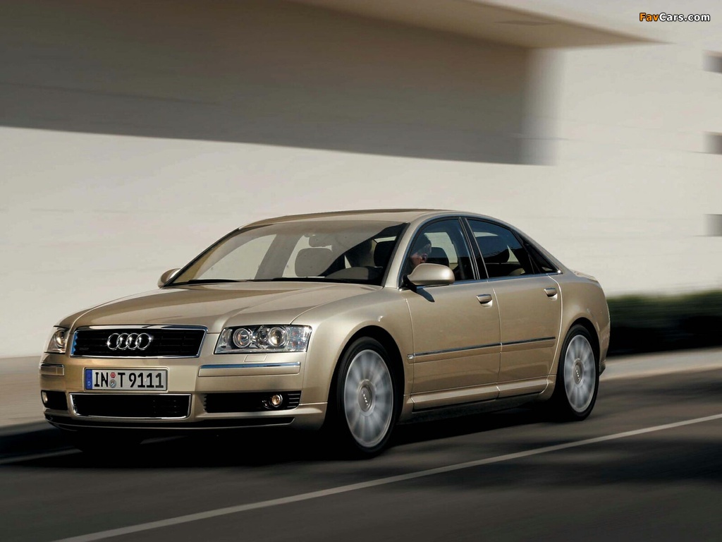 Audi A8 3.7 quattro (D3) 2003–05 wallpapers (1024 x 768)