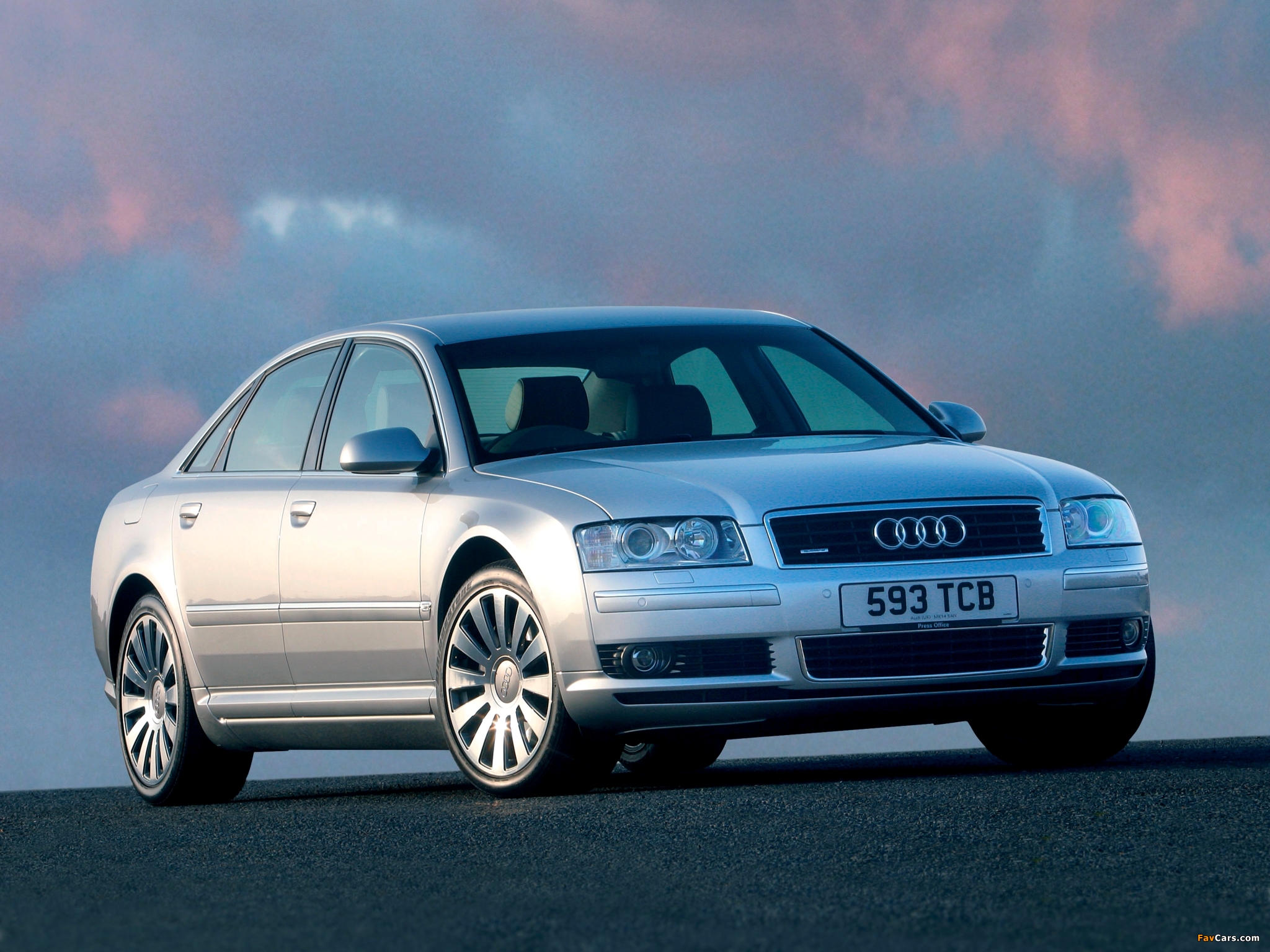 Audi A8L 4.2 quattro UK-spec (D3) 2004–05 wallpapers (2048 x 1536)