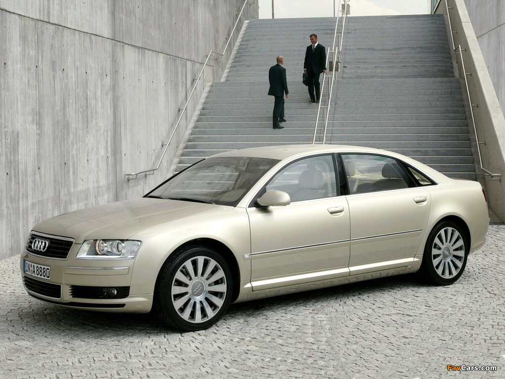 Audi A8L 4.2 quattro (D3) 2004–05 wallpapers (1024 x 768)