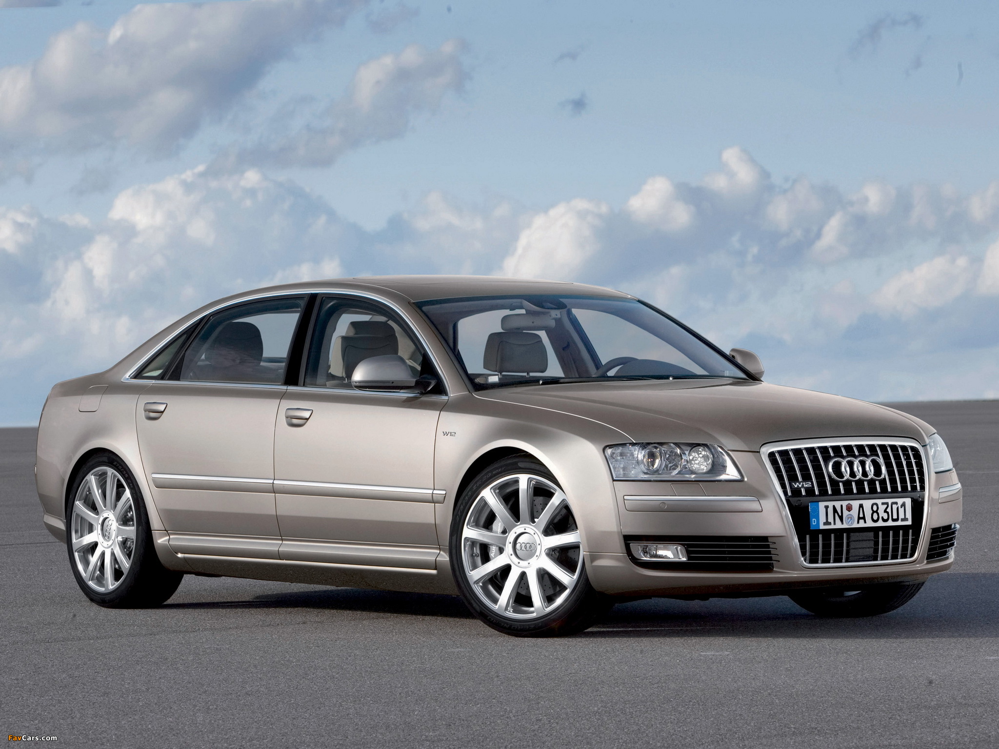 Audi A8L W12 quattro (D3) 2008–10 wallpapers (2048 x 1536)