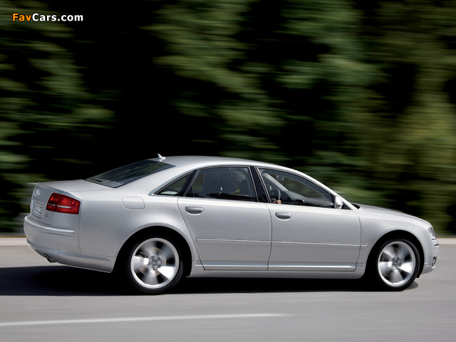 Audi A8 4.2 TDI quattro (D3) 2008–10 wallpapers (640 x 480)