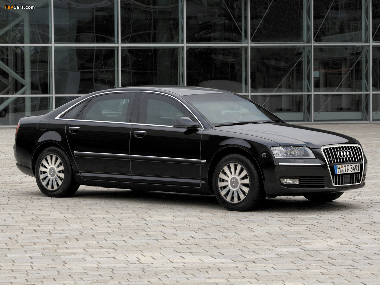 Audi A8L W12 Security (D3) 2008–10 wallpapers (1280 x 960)