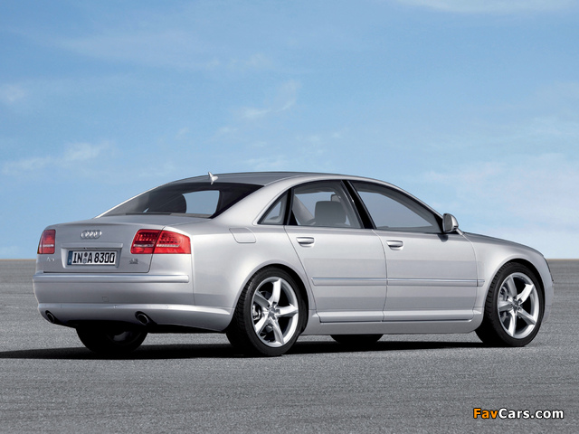 Audi A8 4.2 TDI quattro (D3) 2008–10 wallpapers (640 x 480)