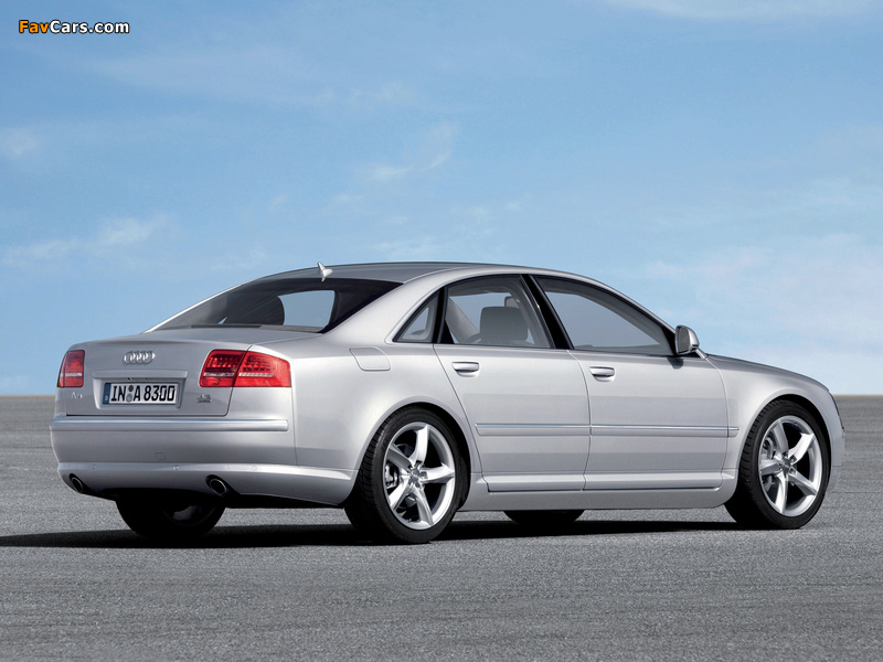 Audi A8 4.2 TDI quattro (D3) 2008–10 wallpapers (800 x 600)