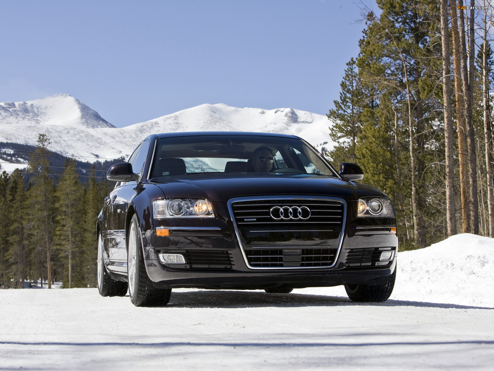 Audi A8 4.2 quattro US-spec (D3) 2008–10 wallpapers (1600 x 1200)