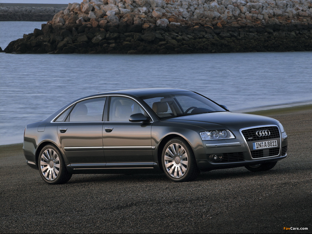 Audi A8L 4.2 TDI quattro (D3) 2008–10 wallpapers (1280 x 960)