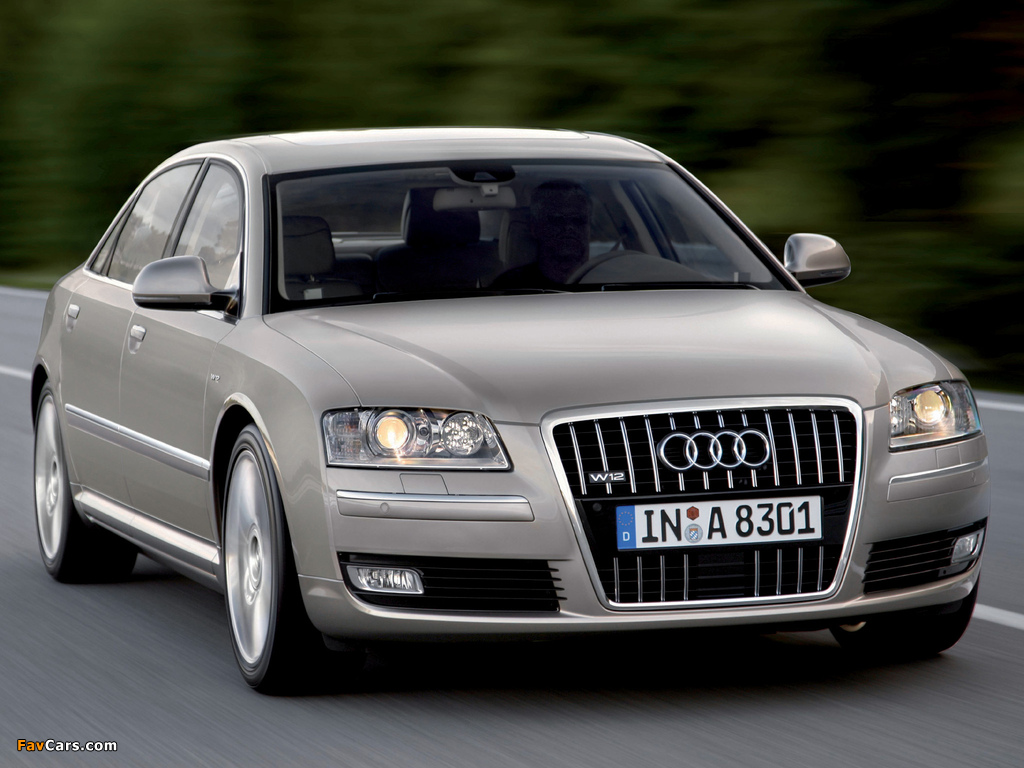 Audi A8L W12 quattro (D3) 2008–10 wallpapers (1024 x 768)