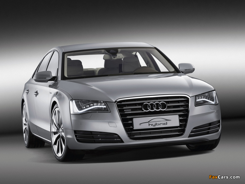 Audi A8 Hybrid Concept (D4) 2010 wallpapers (800 x 600)