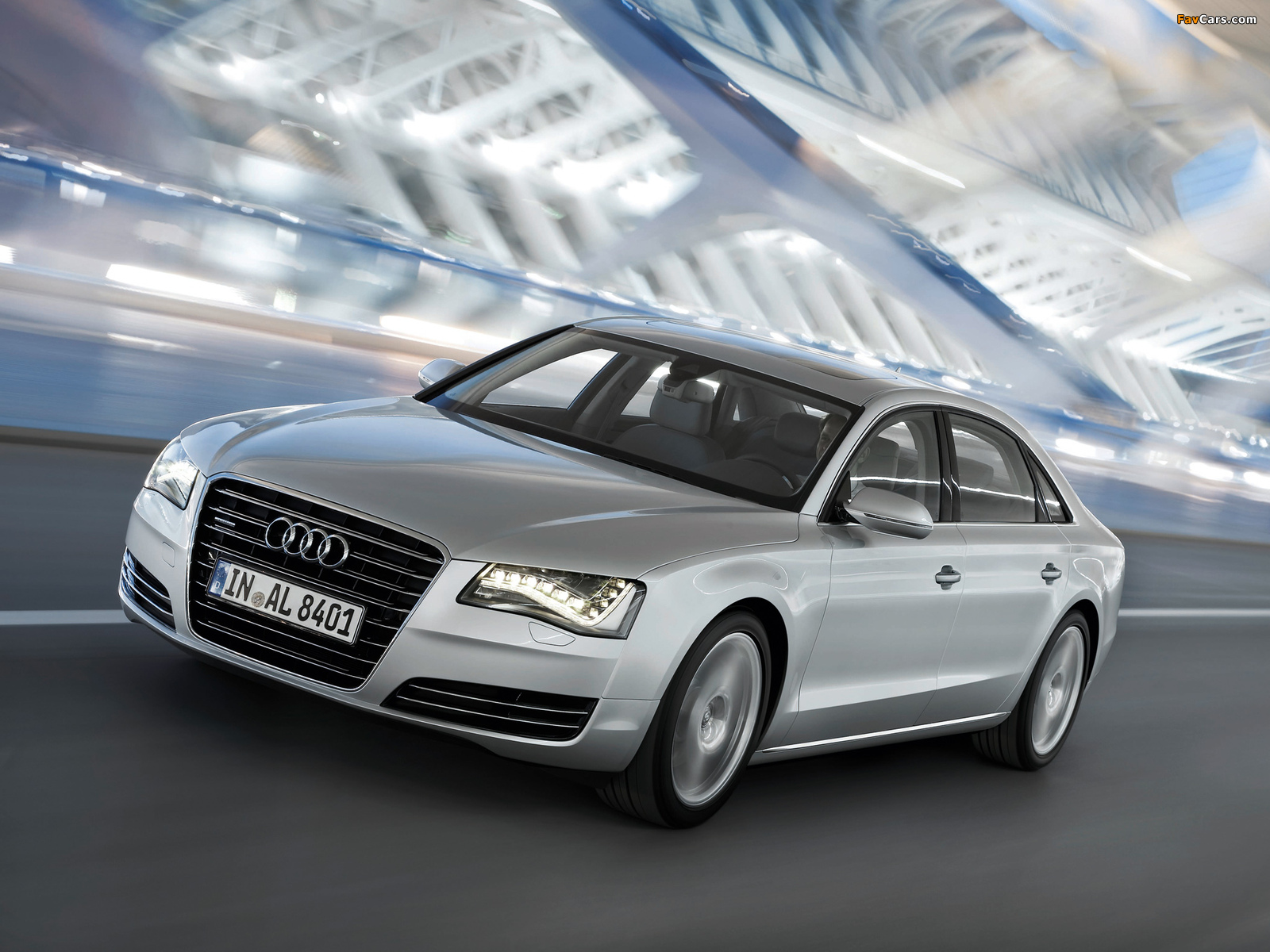 Audi A8L TFSI quattro (D4) 2010 wallpapers (1600 x 1200)