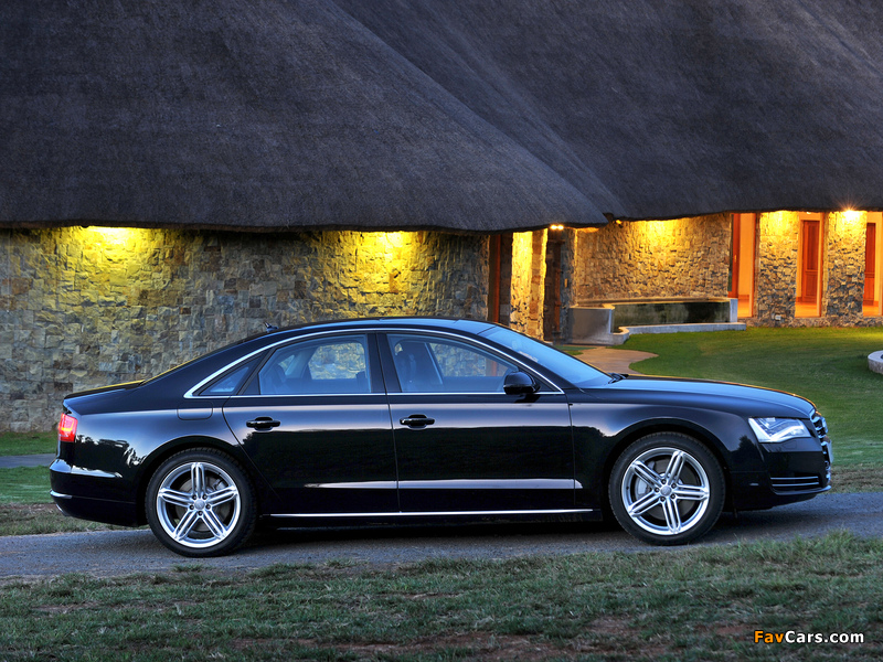 Audi A8 4.2 TDI quattro ZA-spec (D4) 2010 wallpapers (800 x 600)